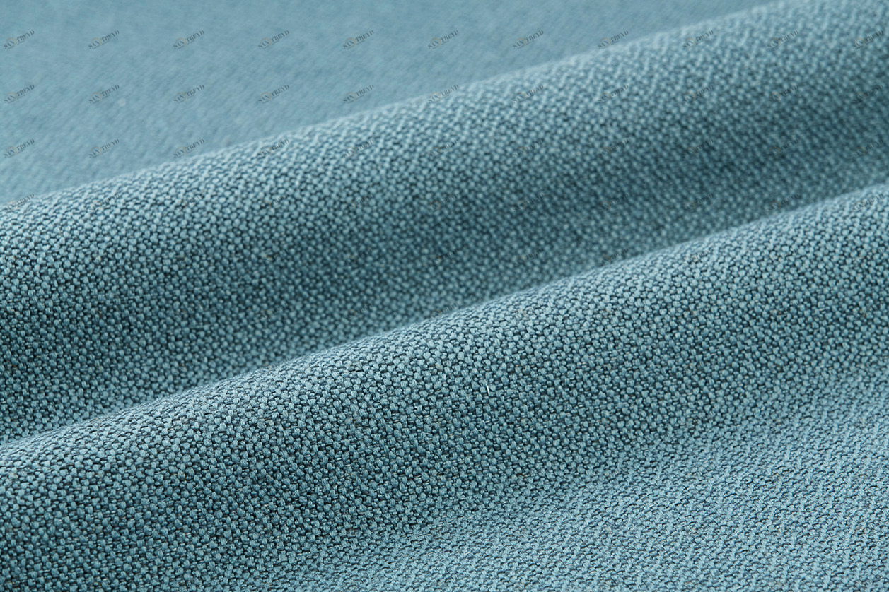 COLORISTICA Ткань мебельная  Рогожка  SALENovator Голубой Novator col.10