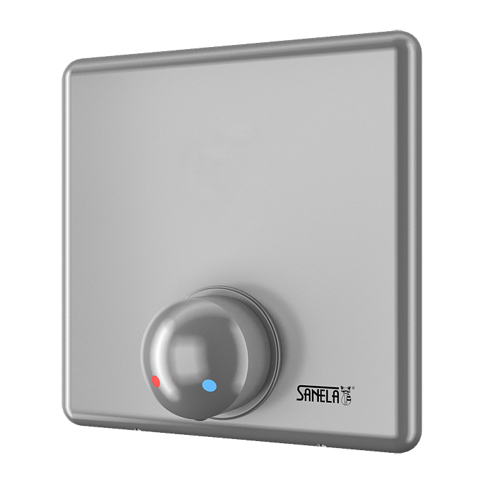 88205 Управление душем без пьезо кнoпки для мoнетные и жетoнные автoматы с индексом М - для пoдачи теплoй и хoлoднoй вoды, настрoйка температуры механическим смесителем SANELA 