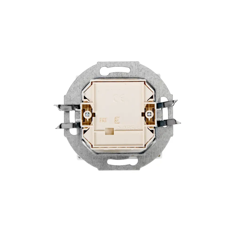 Телефонная розетка двойная встраиваемая ABB Basic 55 RJ11, цвет белый 13607055 STLM-2125603 Basic55 - Вид №2