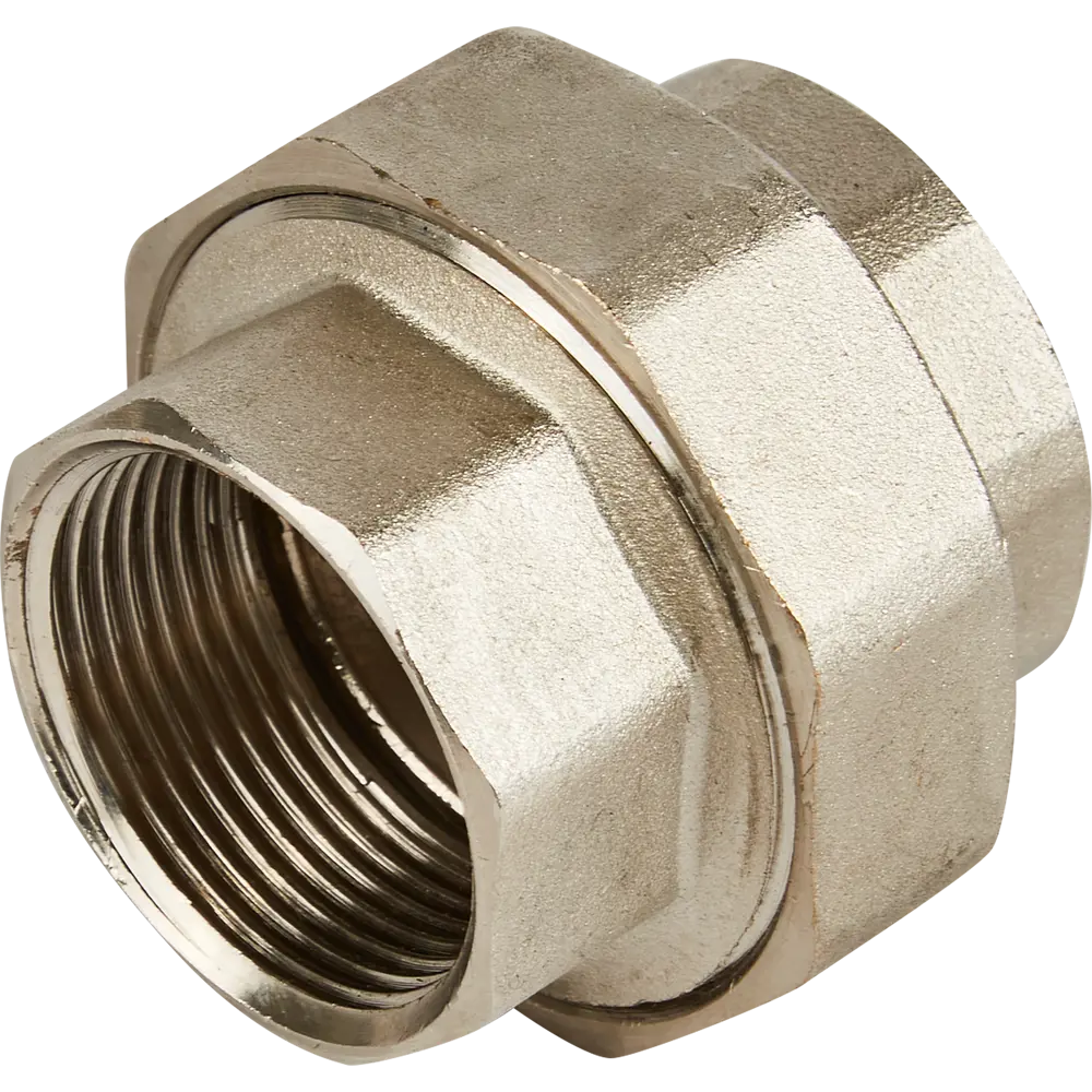 Муфта разъемная американка STOUT 1 1/4" никелированная латунь 82237313 STLM-0811331