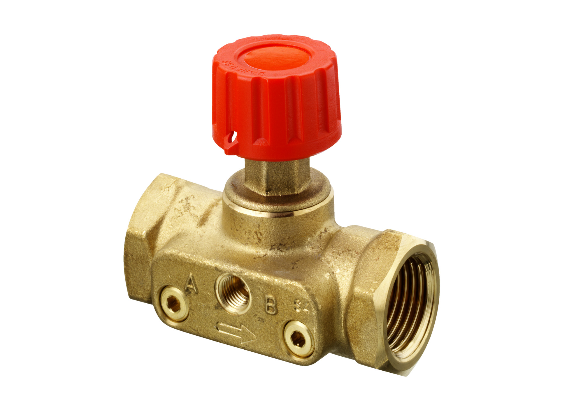 Danfoss Ручной запорный клапан CDT с внутренней резьбой CDT клапан запорный DN 50 003Z7702  - Вид №12