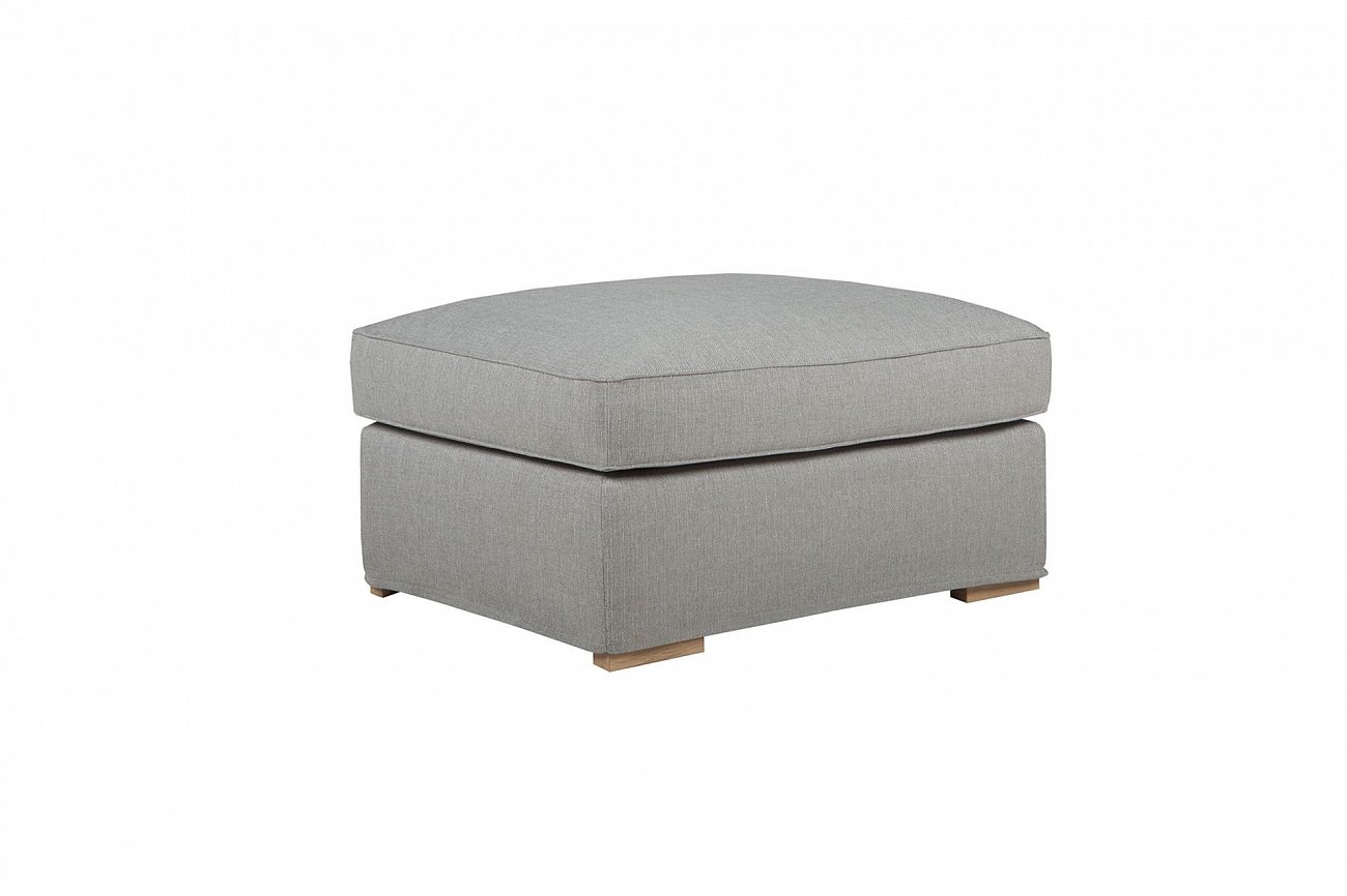 Пуфик прямоугольный Abbe серый SITS ABBE 191846 Голубой  - Вид №1