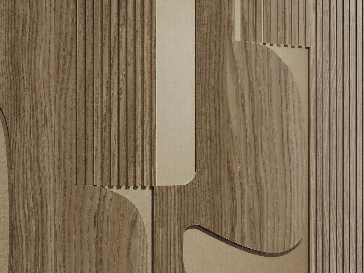 Акустическая панель стены MDF ECOcero ECOnordik ARCH-00089932