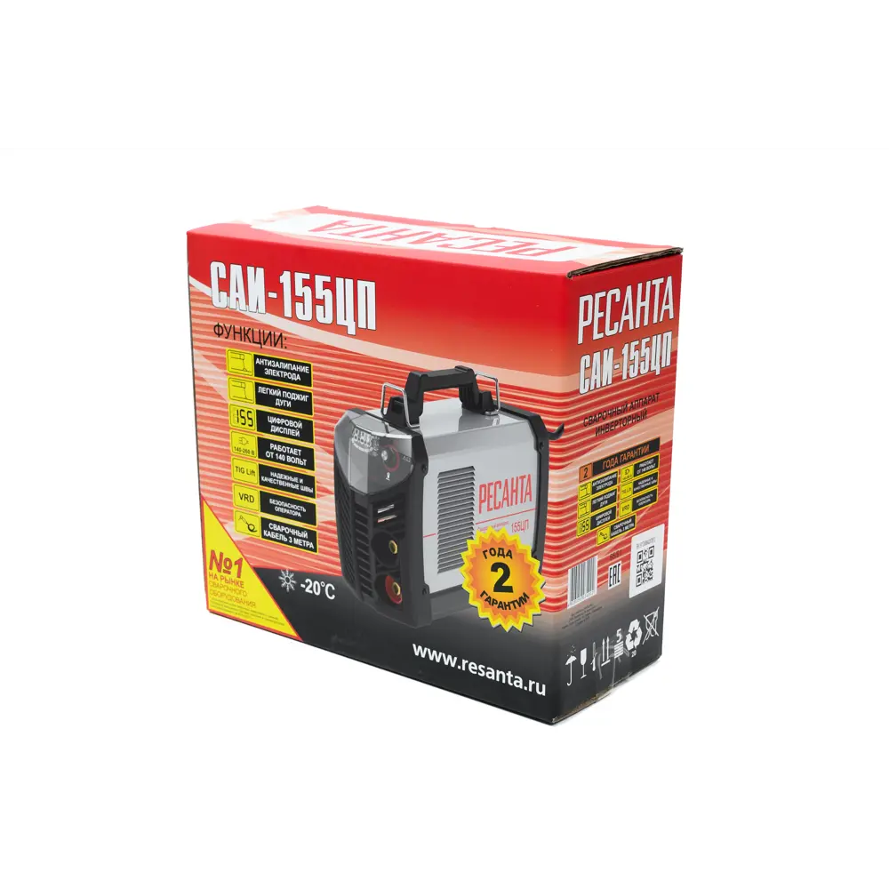 Инверторный сварочный аппарат Ресанта САИ155ЦП 160А 83307016 STLM-0040320 - Вид №11