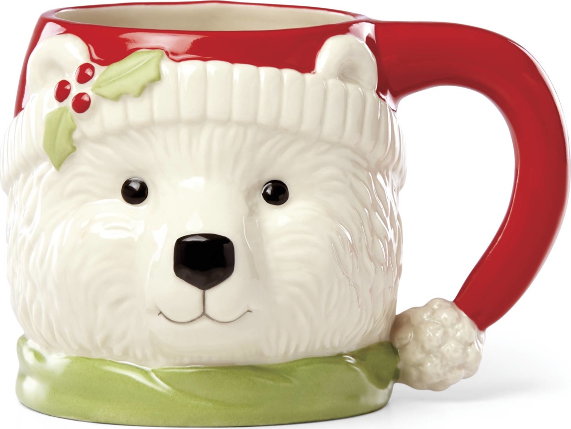 10642692 Lenox Кружка Lenox "Полярный мишка" 470мл Фарфор, Керамика 