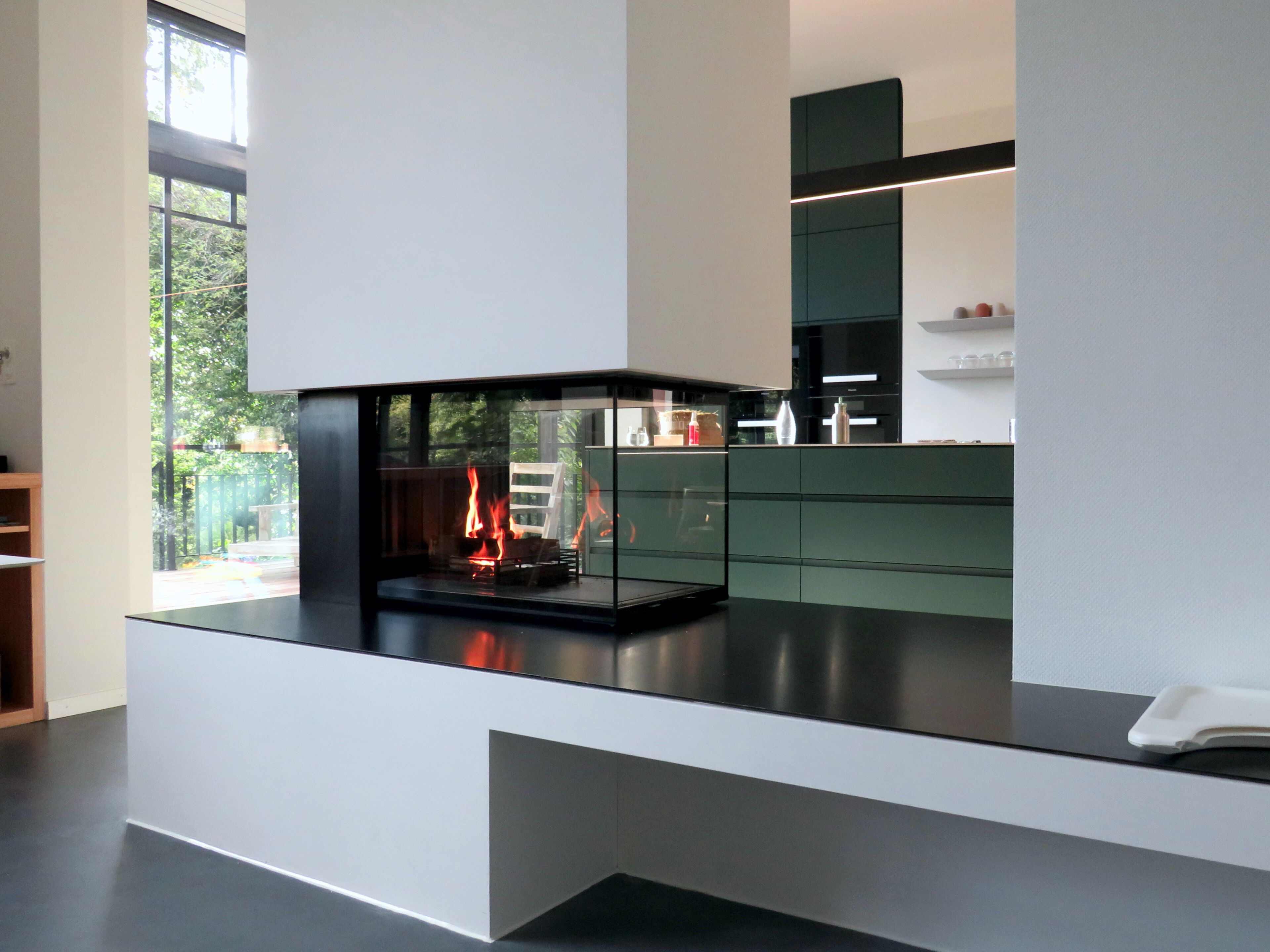 Дровяной камин с тройным фасадом RÜEGG RIII 55x56x80 Star ARCH-00140416