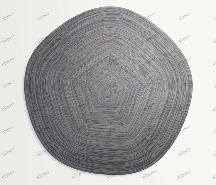 Paola Lenti Однотонный коврик из веревки  Tzoel20 