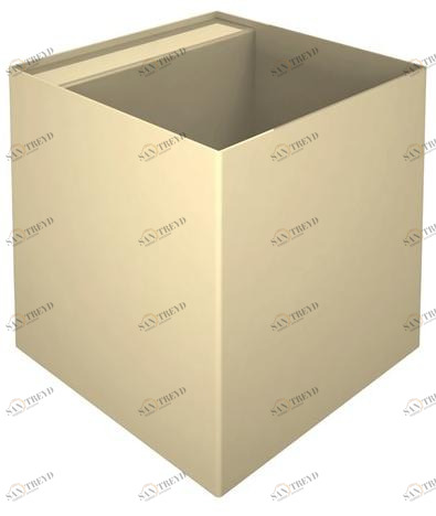 Подвесная раковина настенная овальная Water Evolution Rubik белая sun-id-1442949