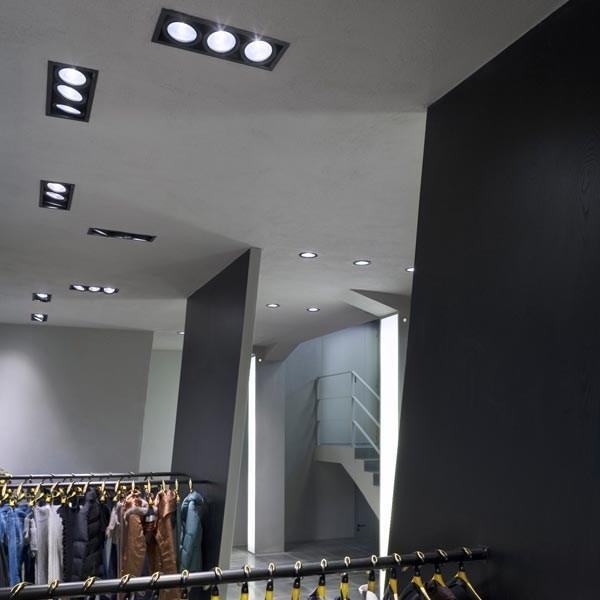 Flos Регулируемый галогенный потолочный светильник из литого под давлением алюминия Architectural collection - downlights sun-id-1441578 - Вид №6