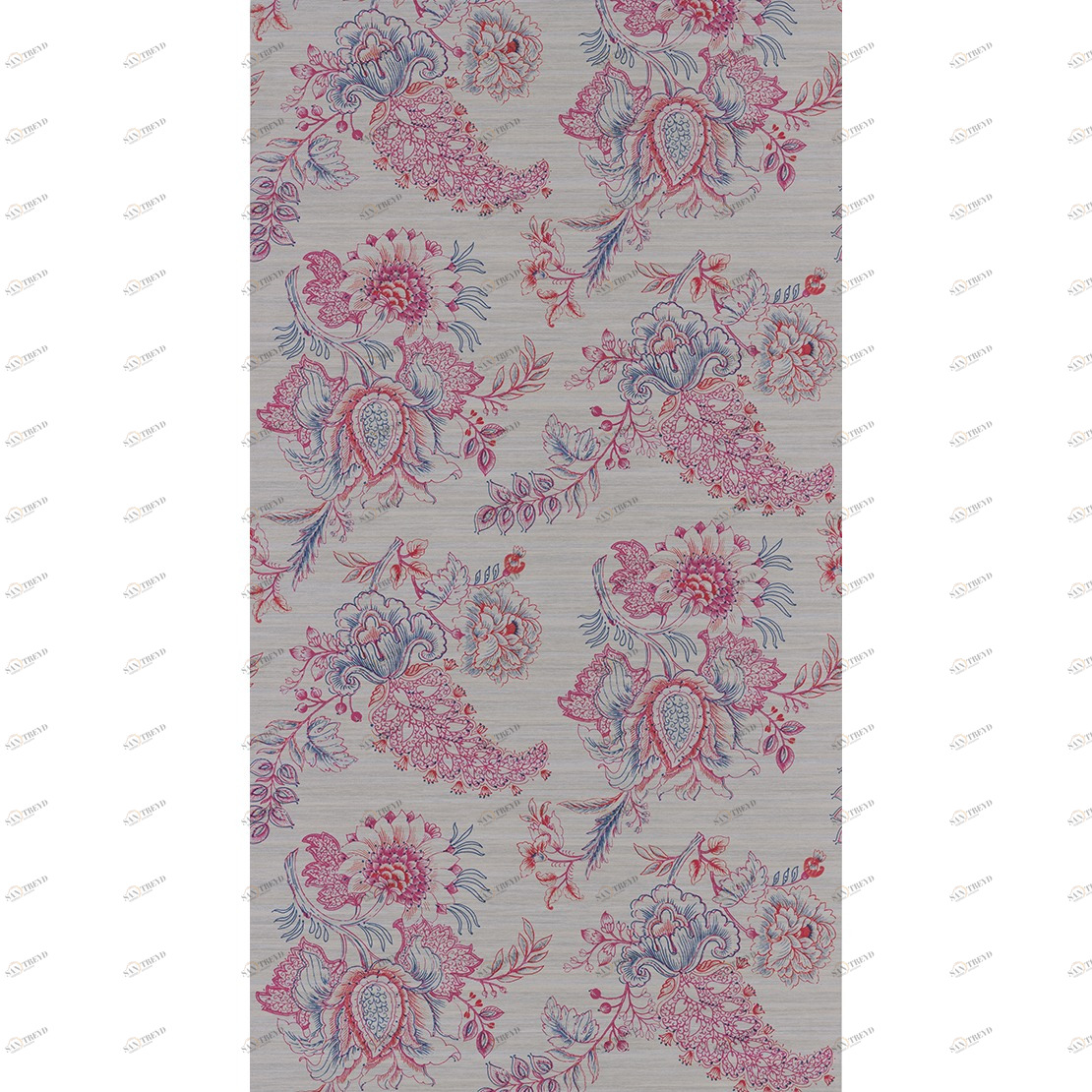 Рулон обоев SILK ROAD RDLS81364104. Основа нетканый винил Casadeco