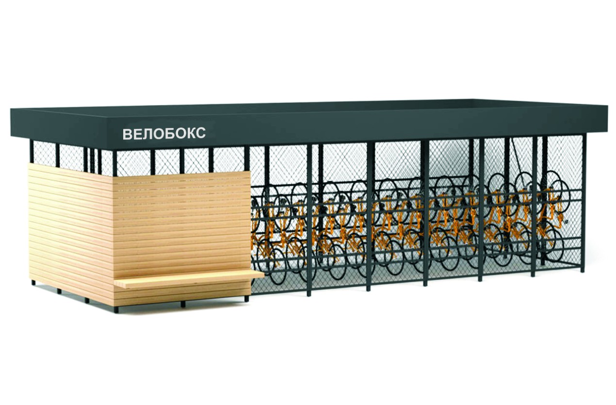 13387 ПРЕМЬЕР велобокс, велопарковка закрытая LAB.Space  - Вид №2