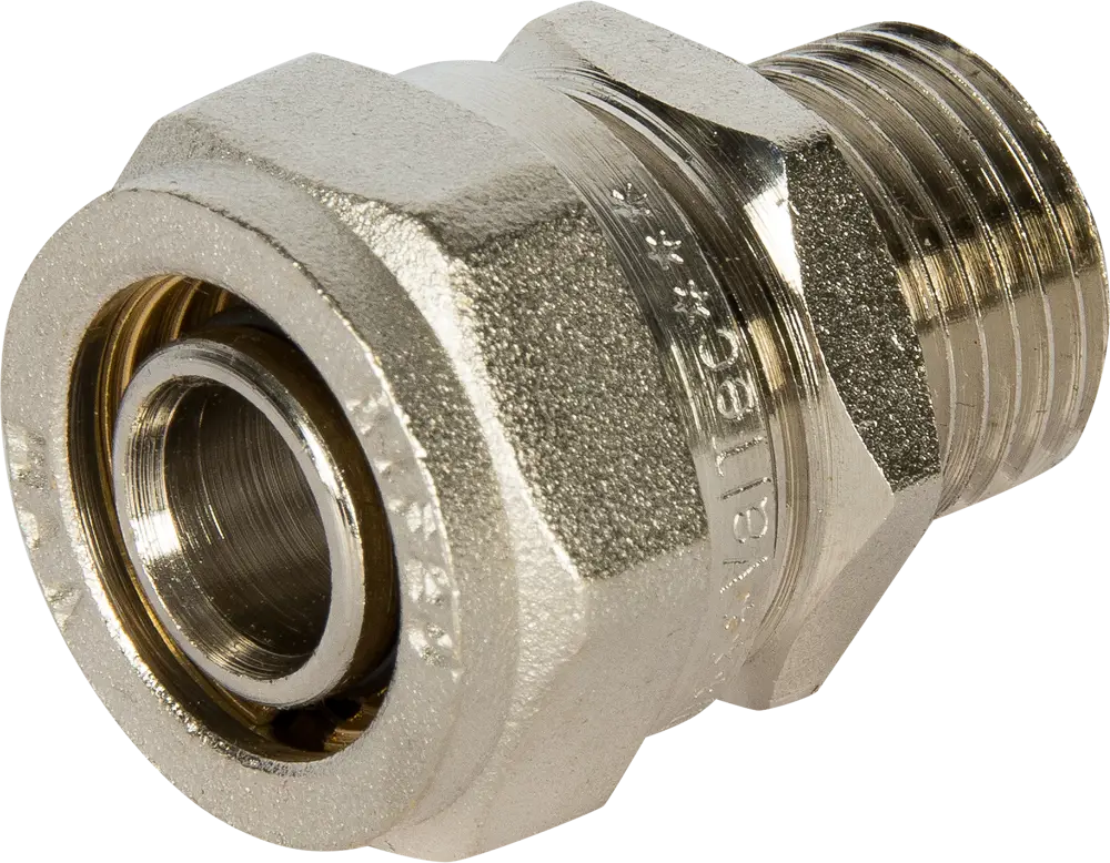 Обжимной соединитель Valtec 20х1/2" с наружной резьбой для трубных систем 10512683
