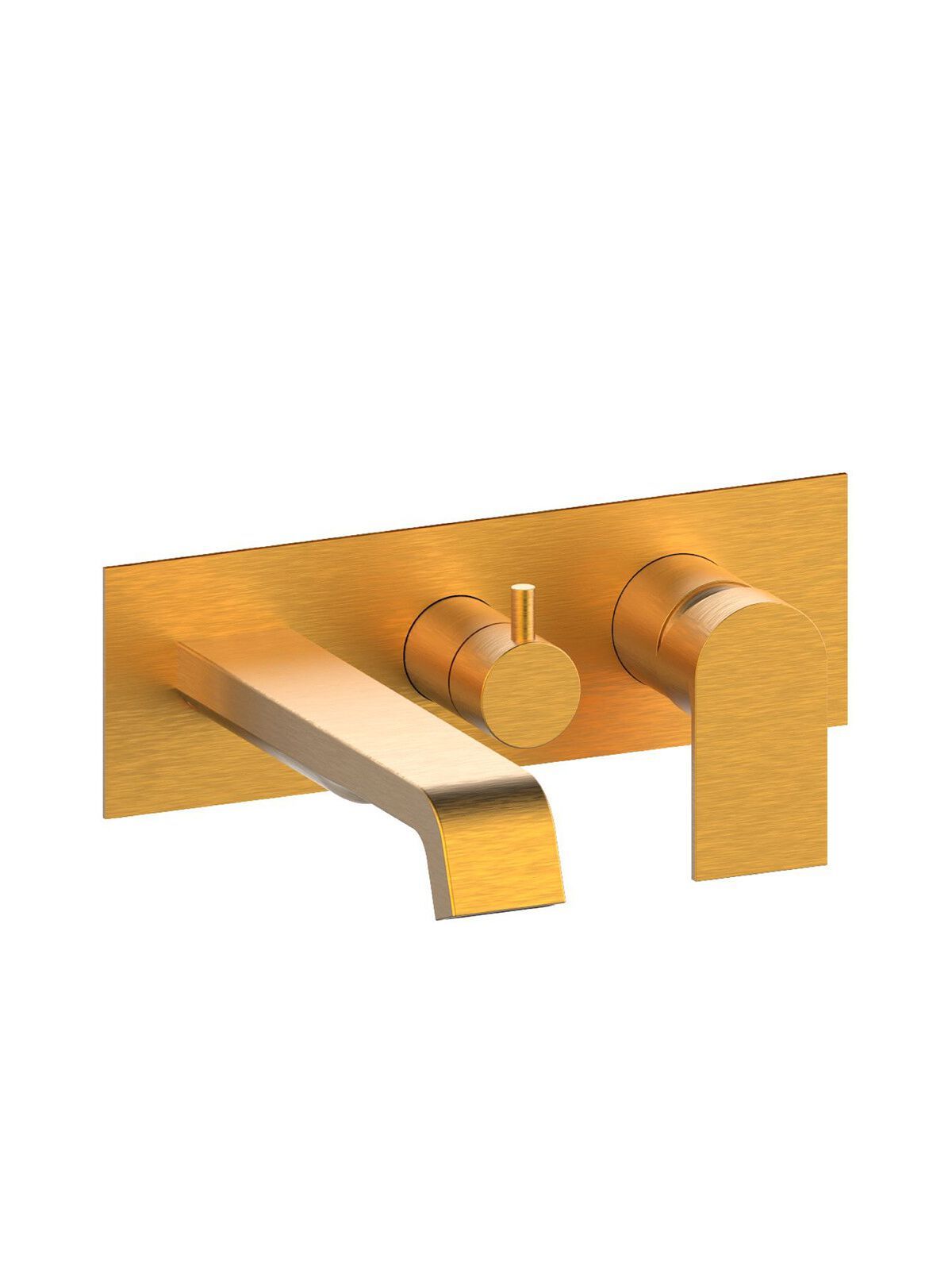 Однорычажный смеситель для ванны с 3 отверстиями с пластиной Rubinetterie Frattini отдельная эстетика ARCH-00054513 - Вид №12