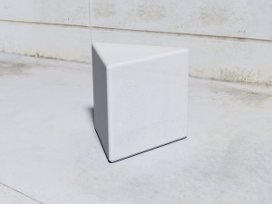 Наружное сиденье из армированного волокном бетона