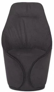 Tonin Casa Кожаное кресло с высокой спинкой Mama T7239