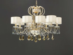 Masiero Металлическая люстра с кристаллами Galà