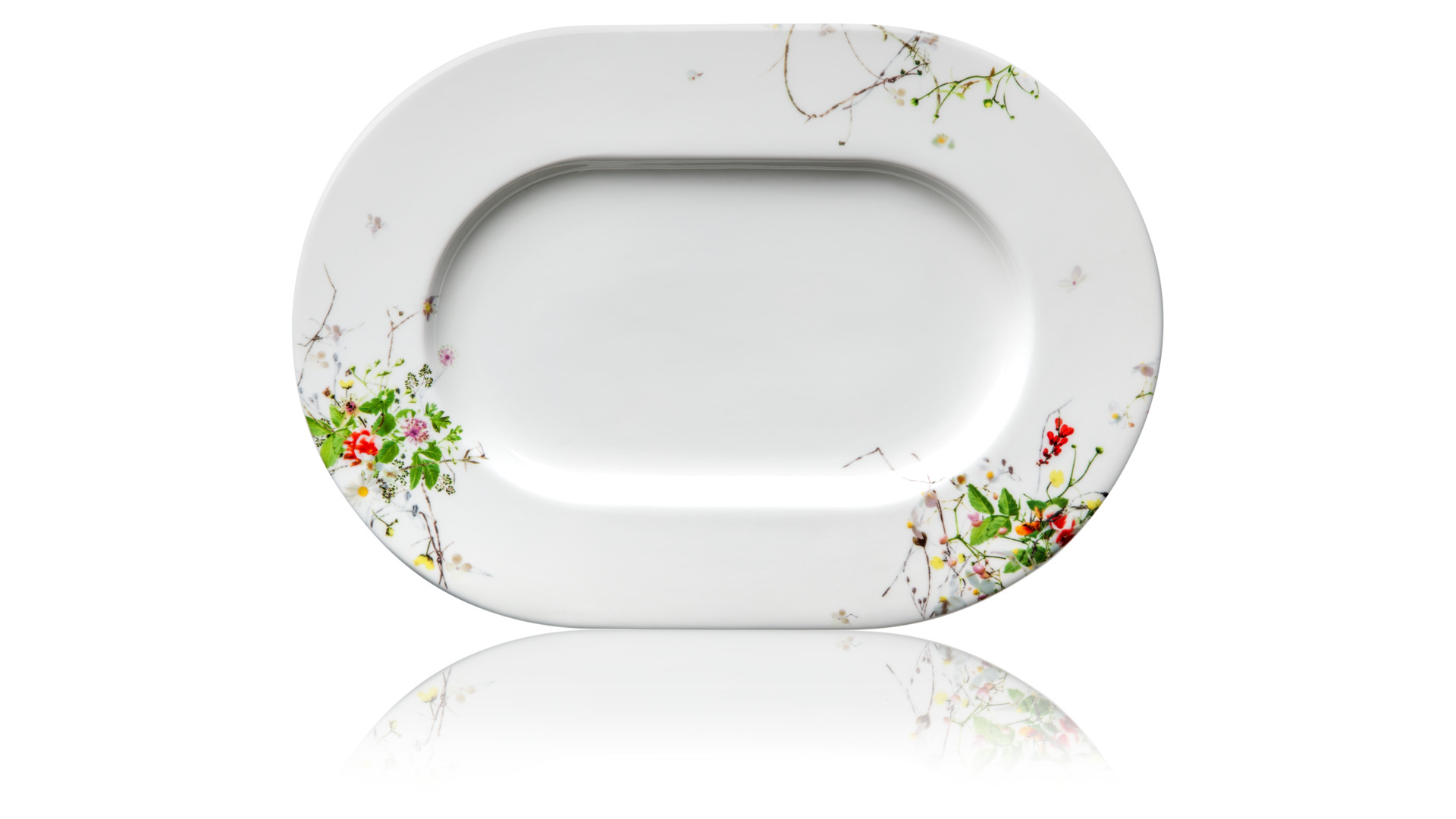 10655220 Rosenthal Сервиз столовый Rosenthal Дикие цветы на 6 персон 20 предметов, фарфор Фарфор  - Вид №1