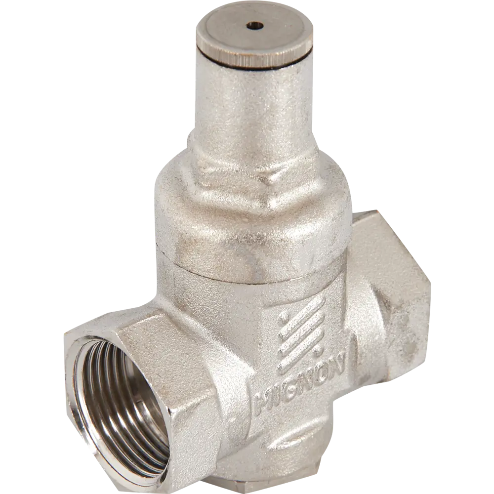 Редуктор давления Valtec поршневой 3/4", никелированная латунь VT.087.N.0545 12519707 STLM-2063251 