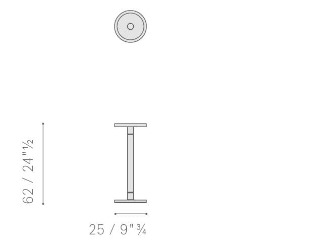 Подставка для ведра для льда из кожи Poltrona Frau TABLEWARE ARCH-00122055 - Вид №6
