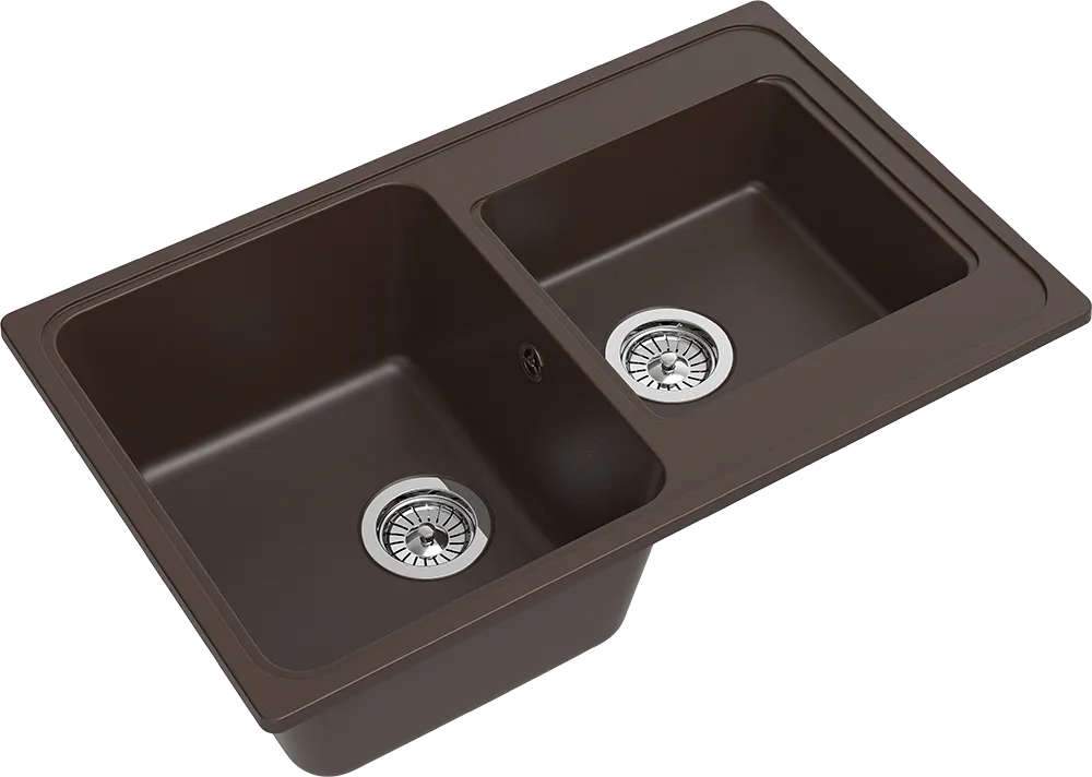 Кухонная мойка Кварц Ewigstein S388 GranFest E-80D-S388 - Вид №2