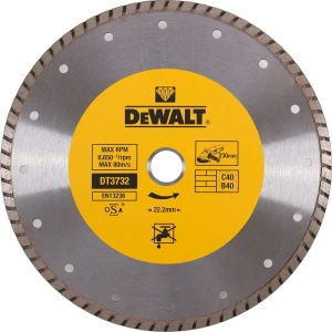 Диск алмазный универсальный Dewalt турбо 230x3 мм 82282678 STLM-2089636