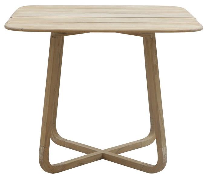 Il Giardino di Legno Квадратный садовый стол из массива дерева Pebbles sun-id-1362907 - Вид №2