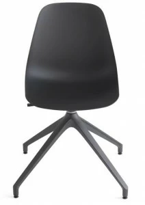 Crassevig Поворотный офисный стул из полипропилена на козелке Pola