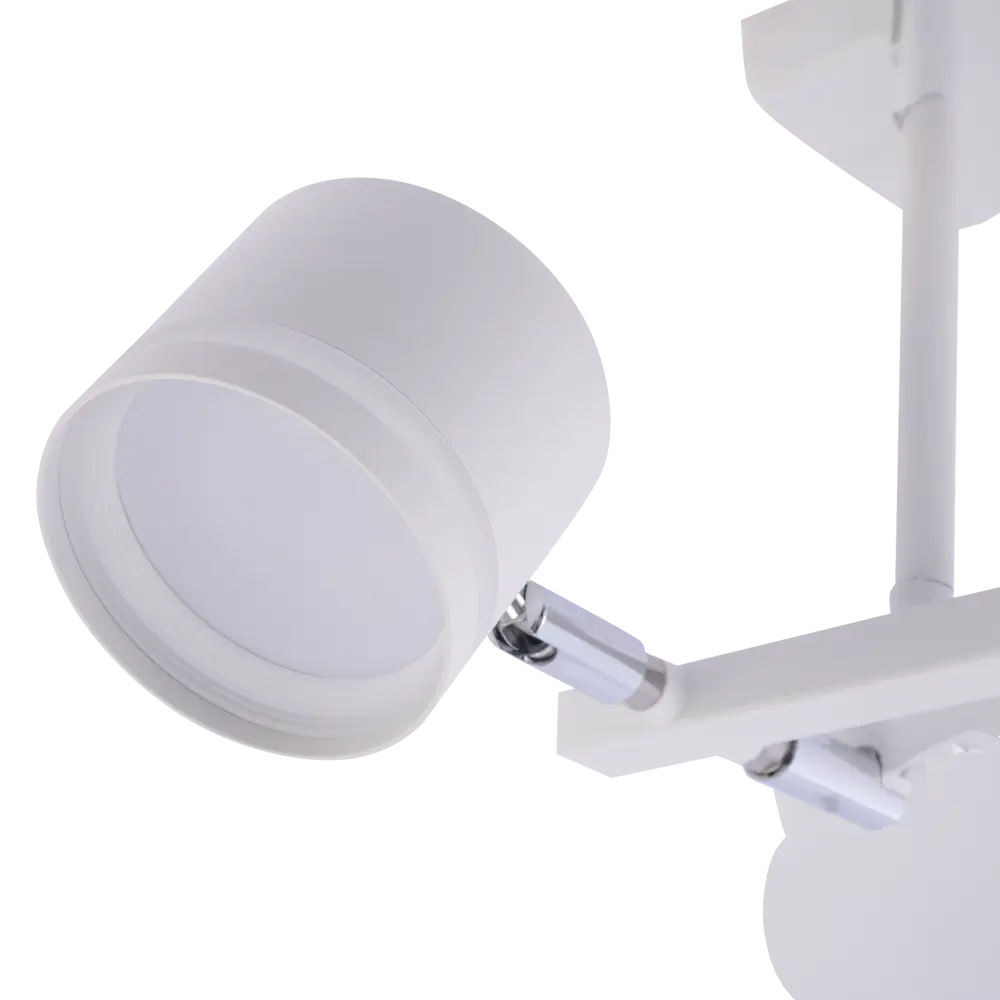 Люстра на штанге Talco 4 лампы 10 м² цвет белый SCHAFFNER STLM-2074895 - Вид №5