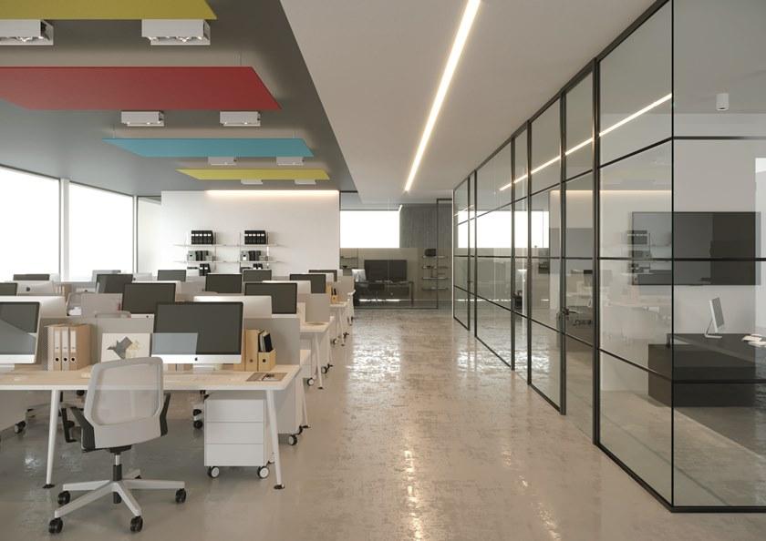 Elitable Стол из лакированного дерева с системой прокладки кабелей Joy sun-id-1374780 - Вид №1