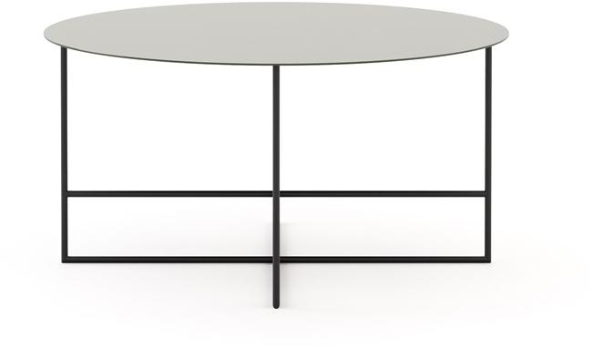 Domkapa Журнальный столик из лакированной стали круглый sun-id-1466231 - Вид №2