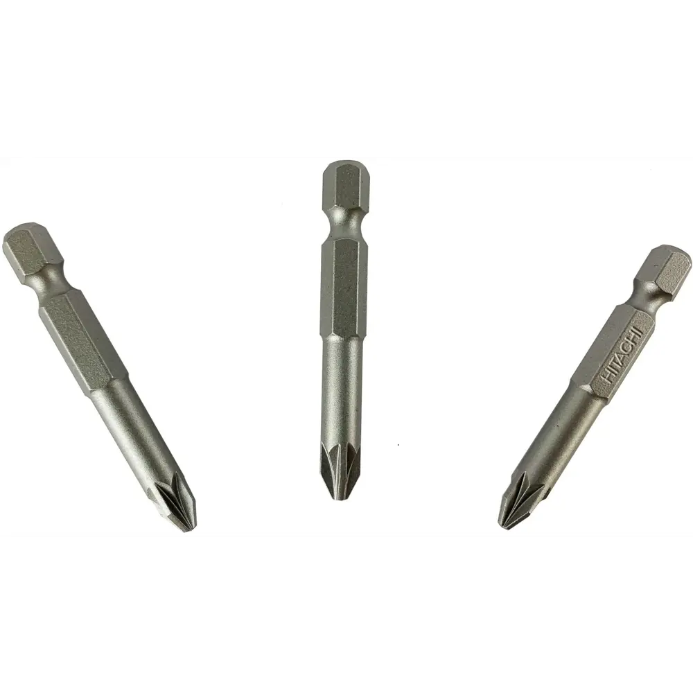 Бита крестовая Hitachi HTC-752286 PZ2x50 мм, 3 шт. 85093963 STLM-2129798 