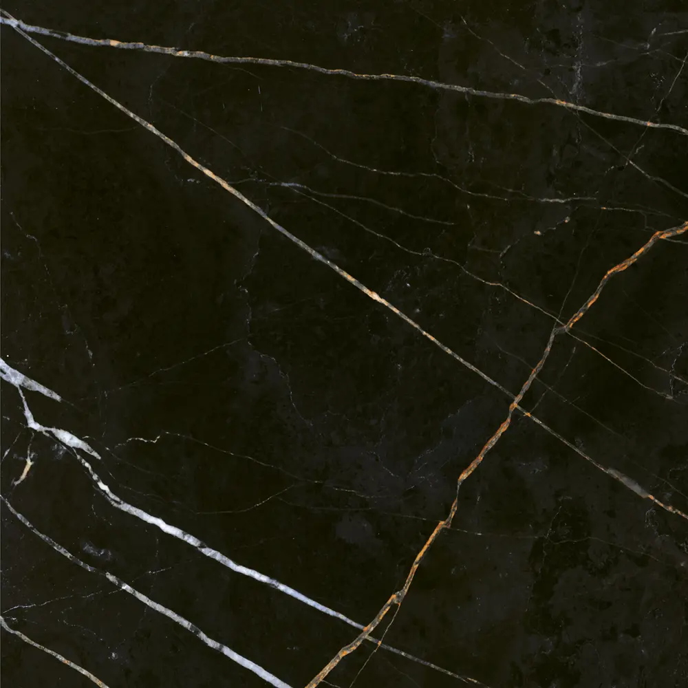 Плитка напольная Black and Gold 42x42 см цвет черный 89070973 STLM-2135556 Santreyd Black Gold