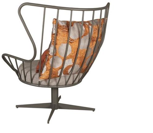 Hamilton Conte Paris Кресло железное с 4-мя спицами sun-id-1501281 - Вид №3