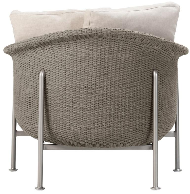 JANUS et Cie Кресло из морской веревки с подлокотниками Gina sun-id-1383760 - Вид №4