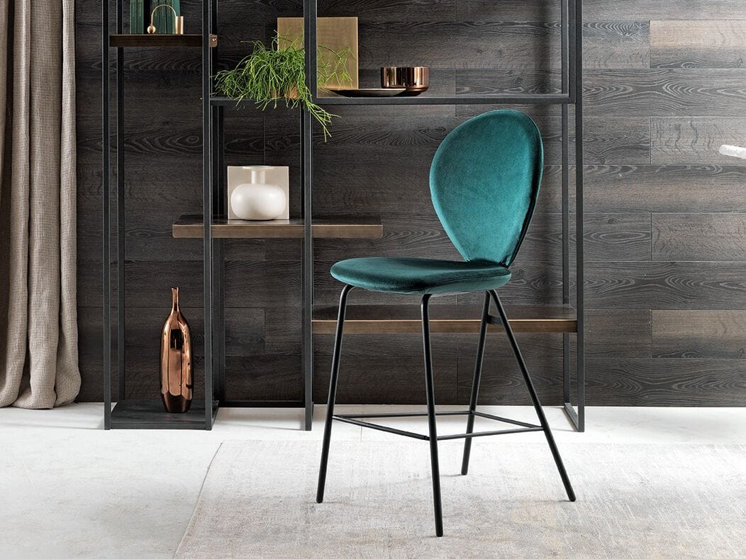 Мягкий стул со спинкой RIFLESSI ARCH-00111819