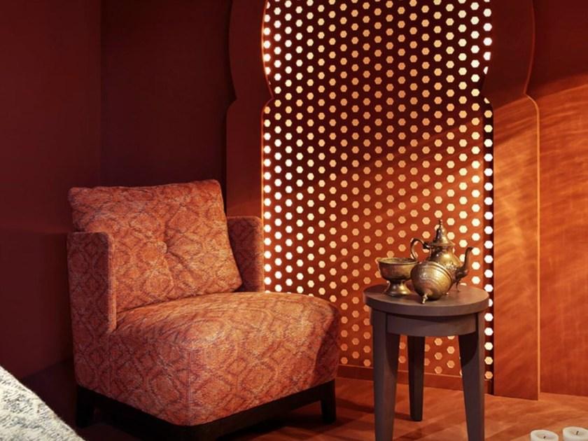 Meridiani Кресло с обивкой из ткани с подлокотниками Keeton sun-id-1354961 - Вид №1