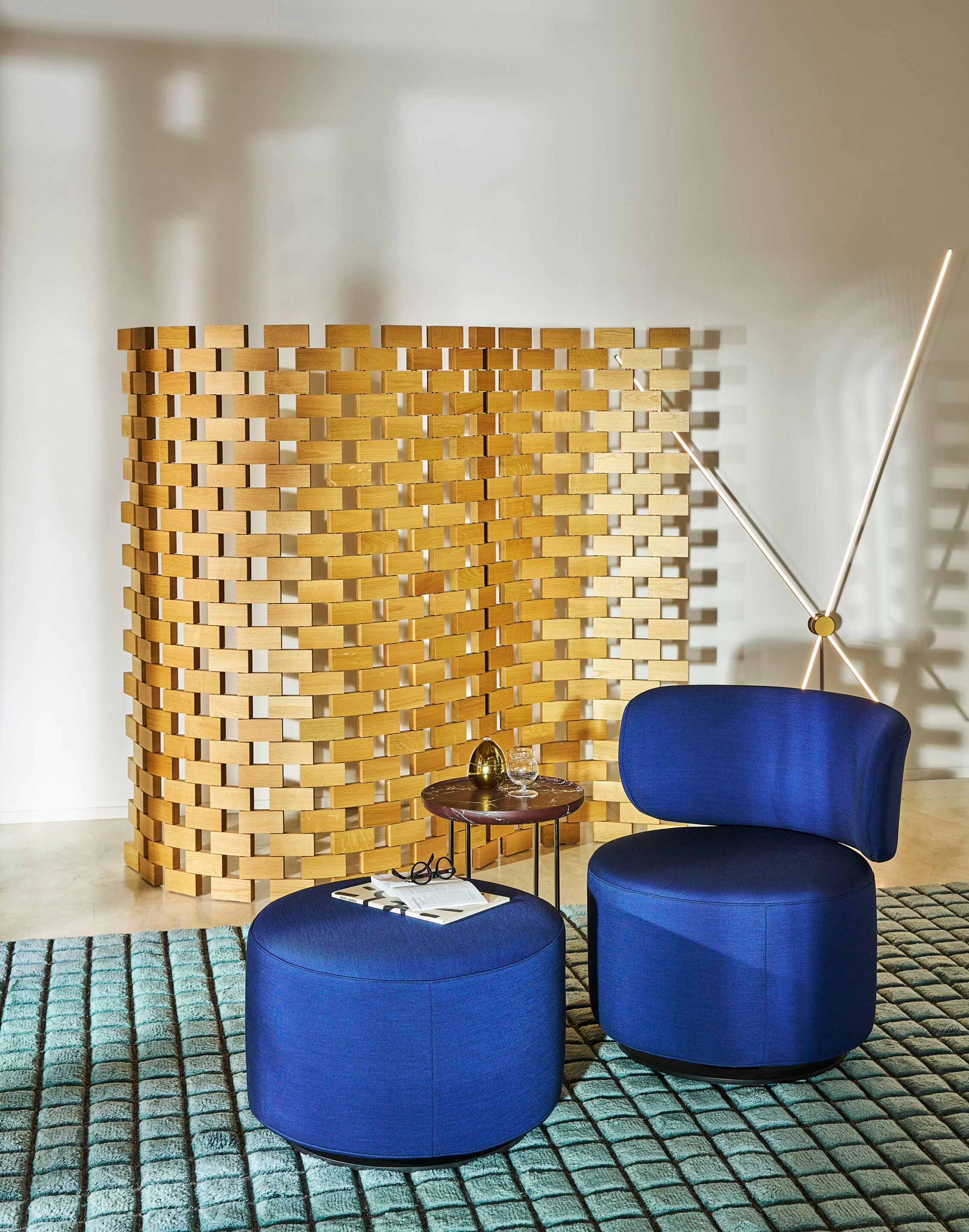 Тканевое кресло с подлокотниками CASSINA Tamburound ARCH-00078860 - Вид №2