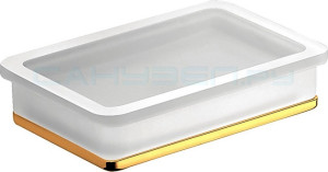 B6240 GL Мыльница настольная (золото) COLOMBO LULU