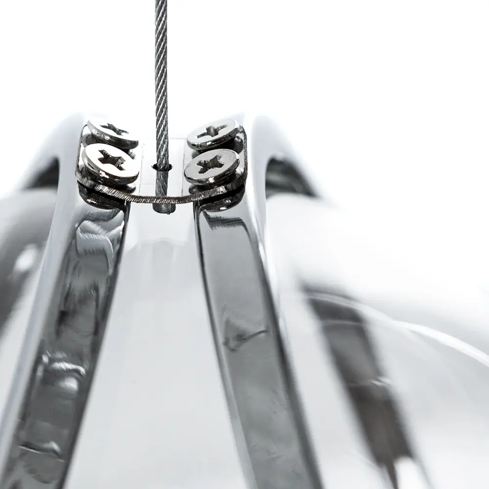 Divinare Hazel — подвесной светильник с тремя шарами в стиле хром 89390337 STLM-1569648 - Вид №2