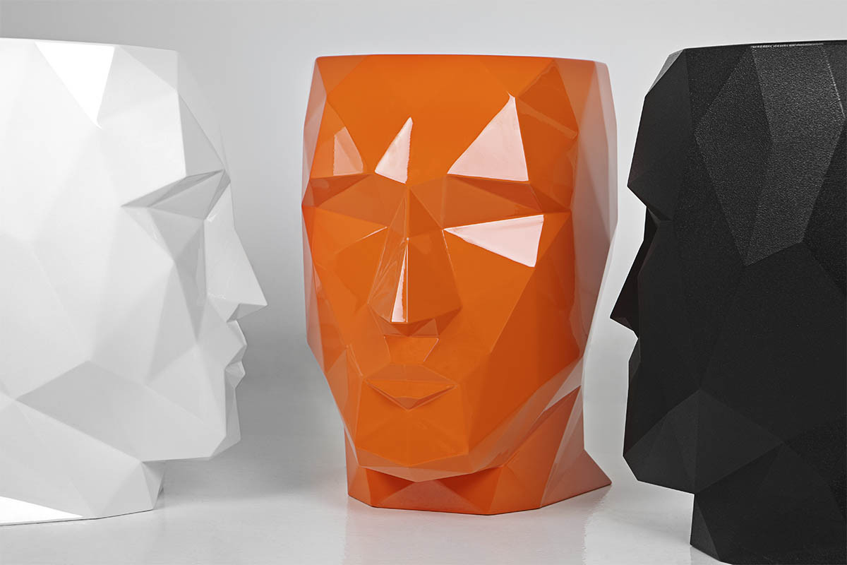 070233 Табурет глянцевый лак Vondom Adan