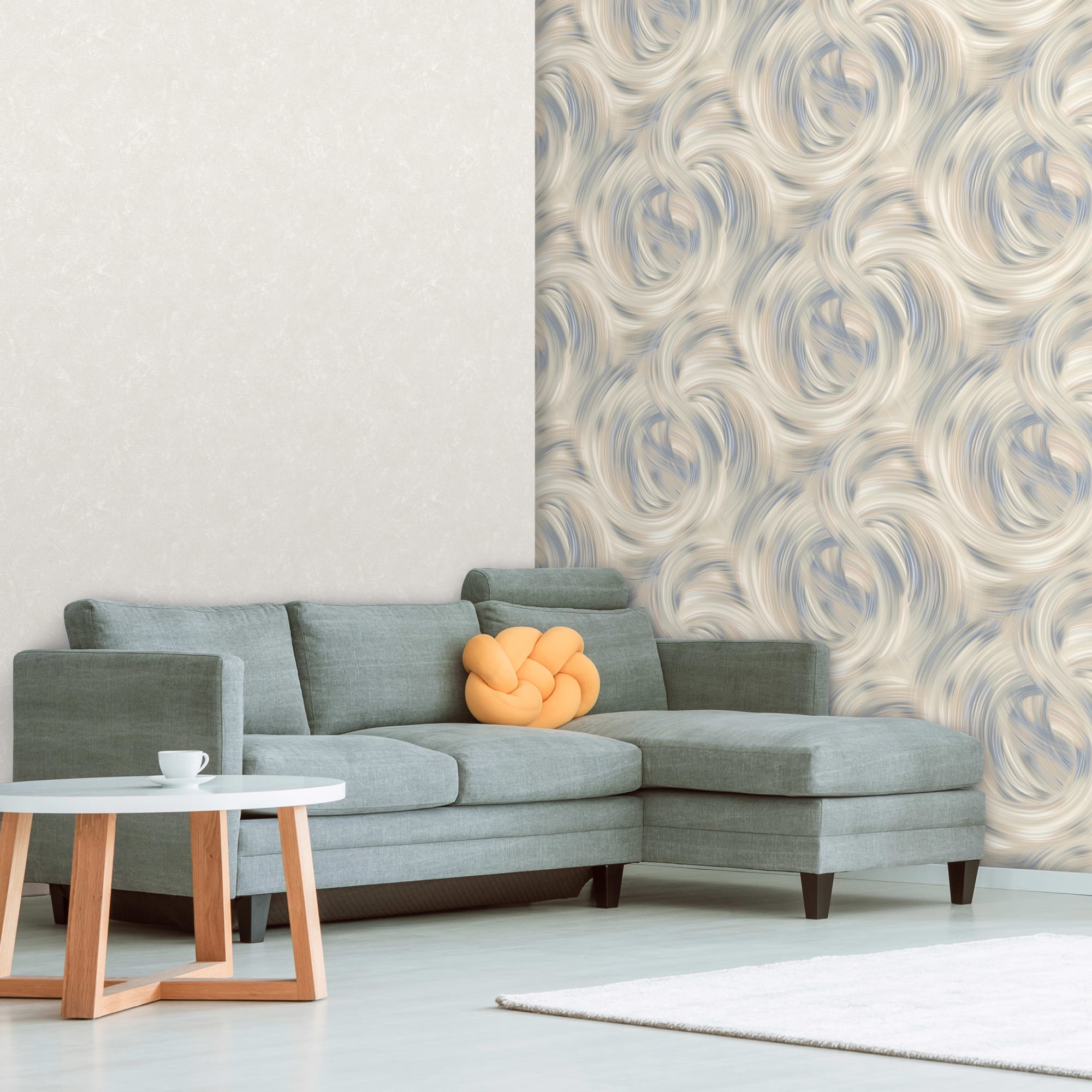 88476048 Обои флизелиновые Deco-Deco серые 1.06 м DD6018-24 Energy Santreyd - Вид №3