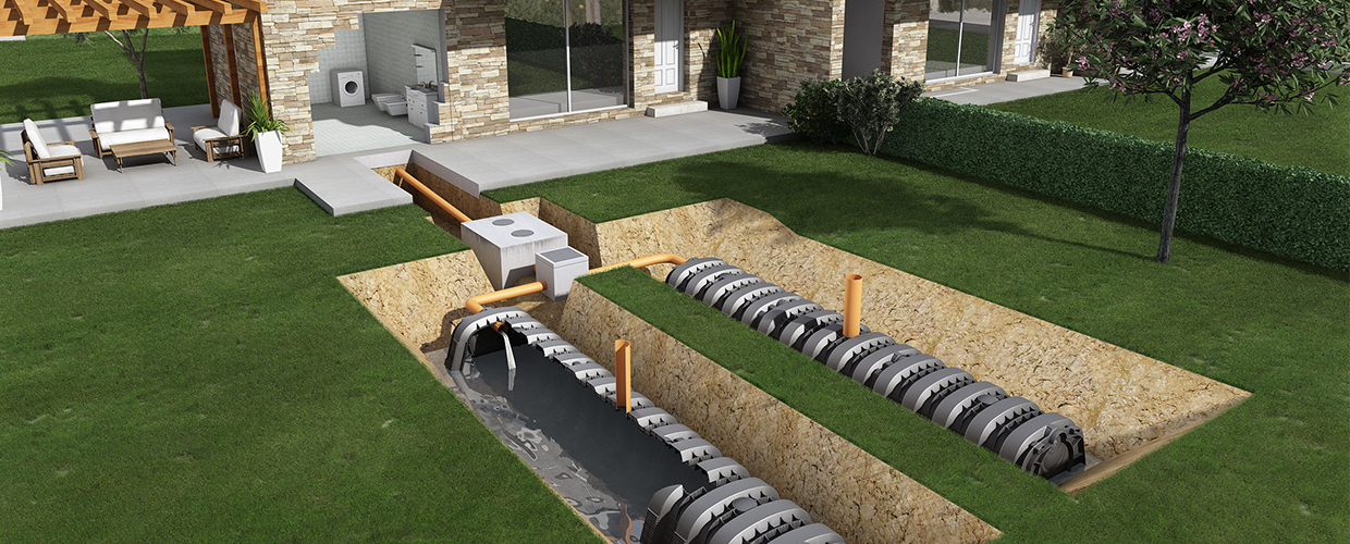 Drening Reflue Продукт для управления сточными водами Geoplast  - Вид №1