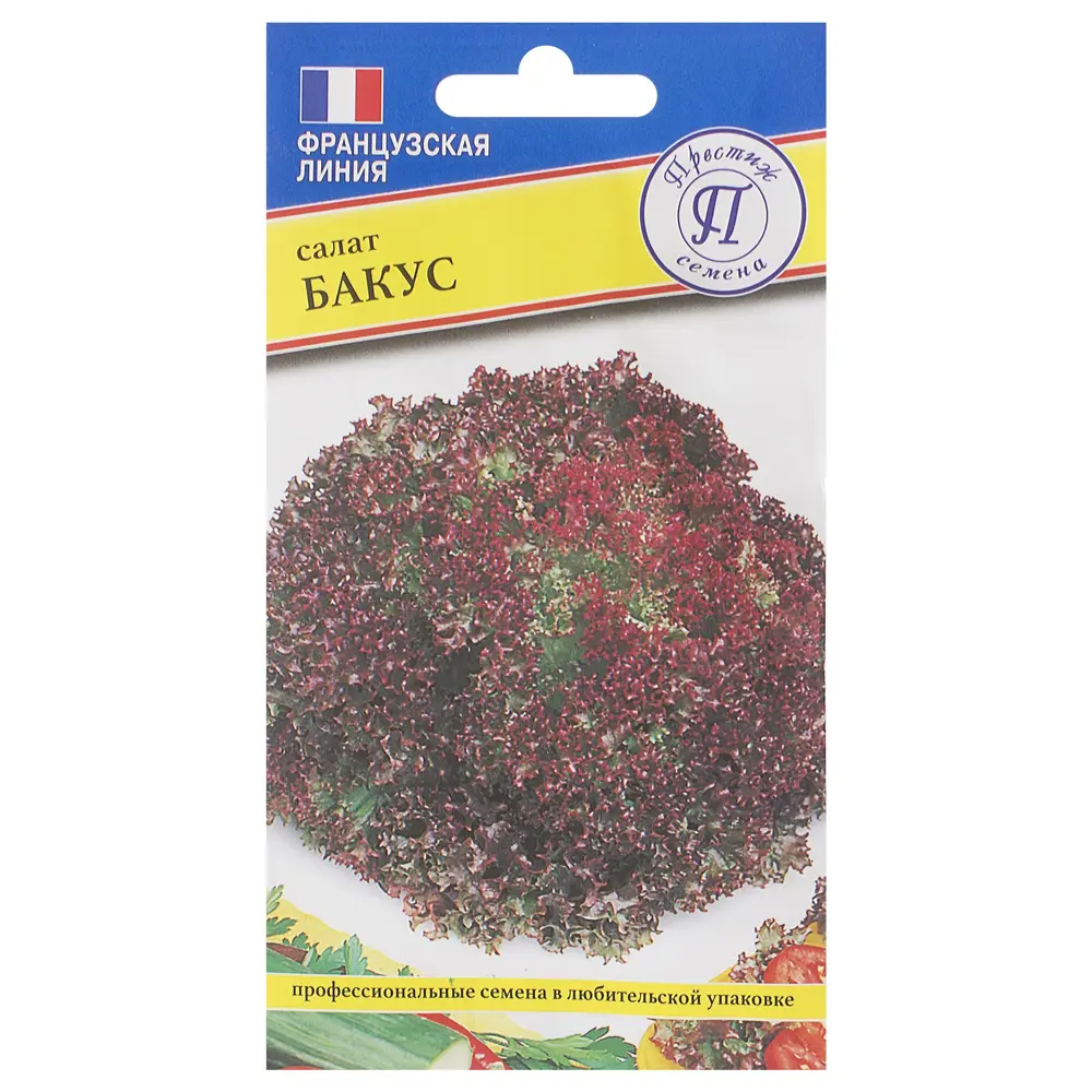 Семена Салат «Бакус» 81931648 STLM-2020277 ПРЕСТИЖ СЕМЕНА 