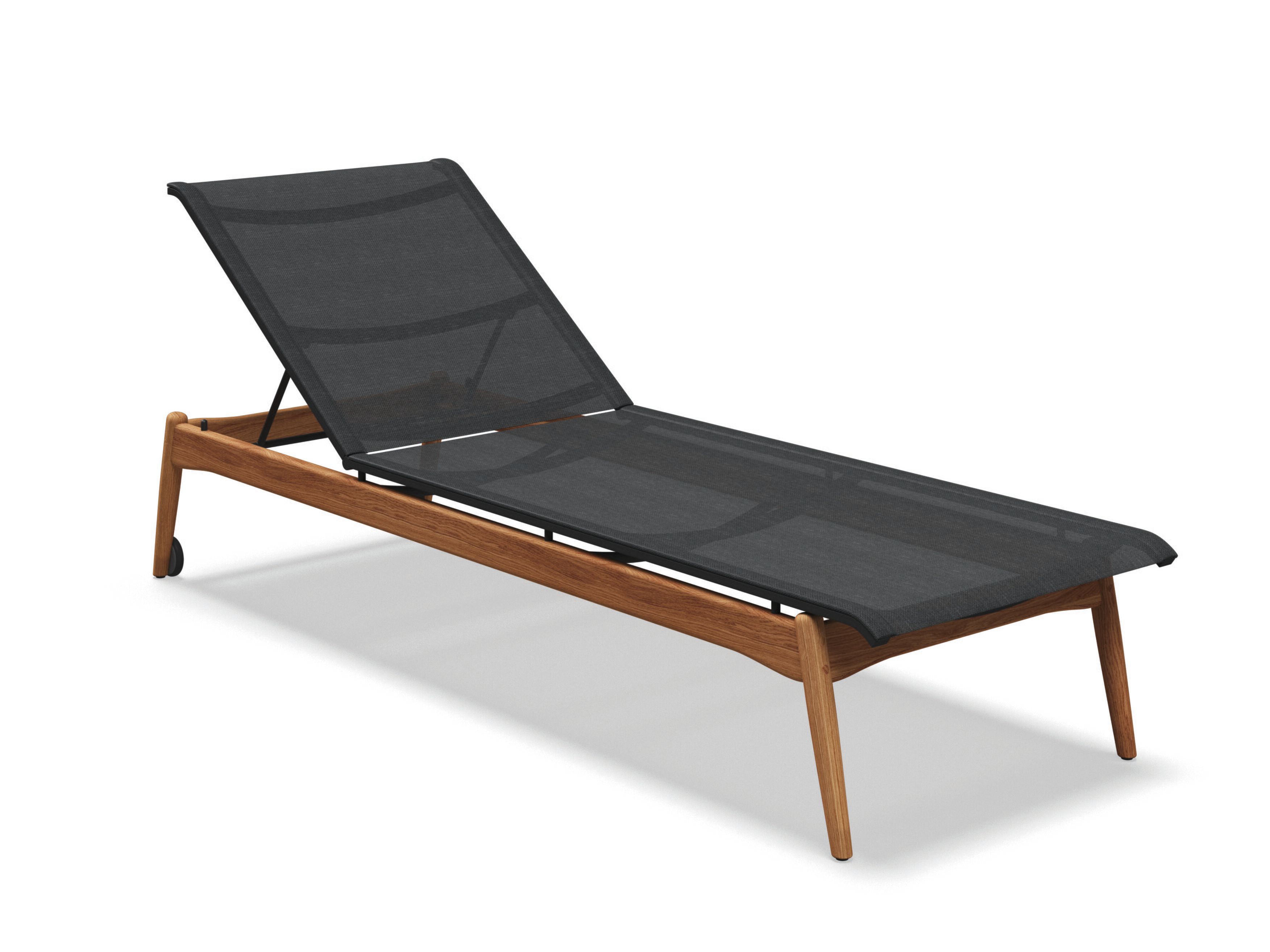 Тканевая откидная Садовая кровать с колесами Gloster Sway ARCH-00138784