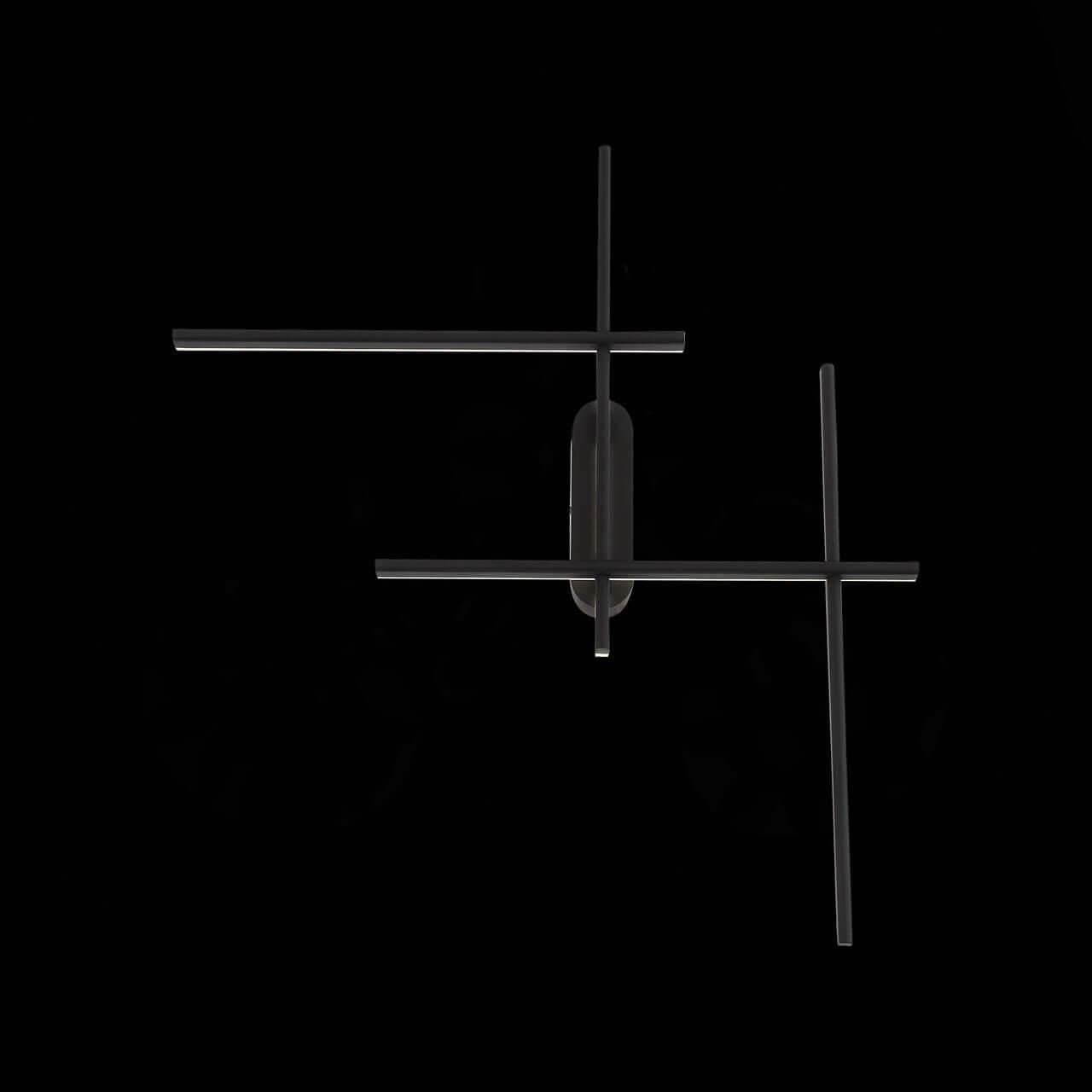 Бра настенное черное ST Luce Basoni SL394.401.04 ST LUCE BASONI 00-3889053 Черный  - Вид №2