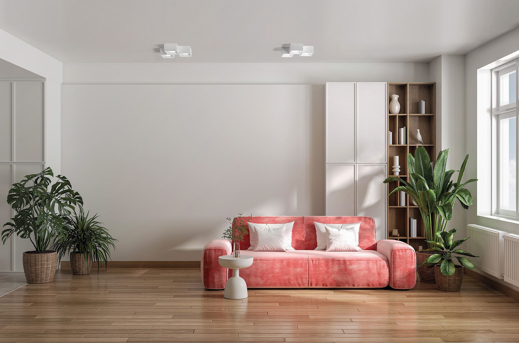 Гипсовый потолочный светильник Tecnico NASSO 3 QUADRATA ARCH-00101200 - Вид №6