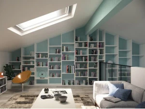 De Rosso Настенный книжный шкаф из пвх на заказ Alfabeto