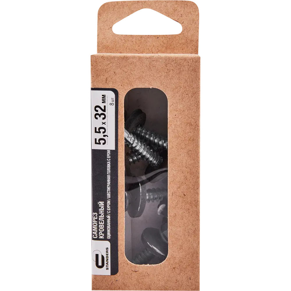 Кровельные саморезы Standers с буром для металлической обрешетки 89213024 STLM-1006188 - Вид №3