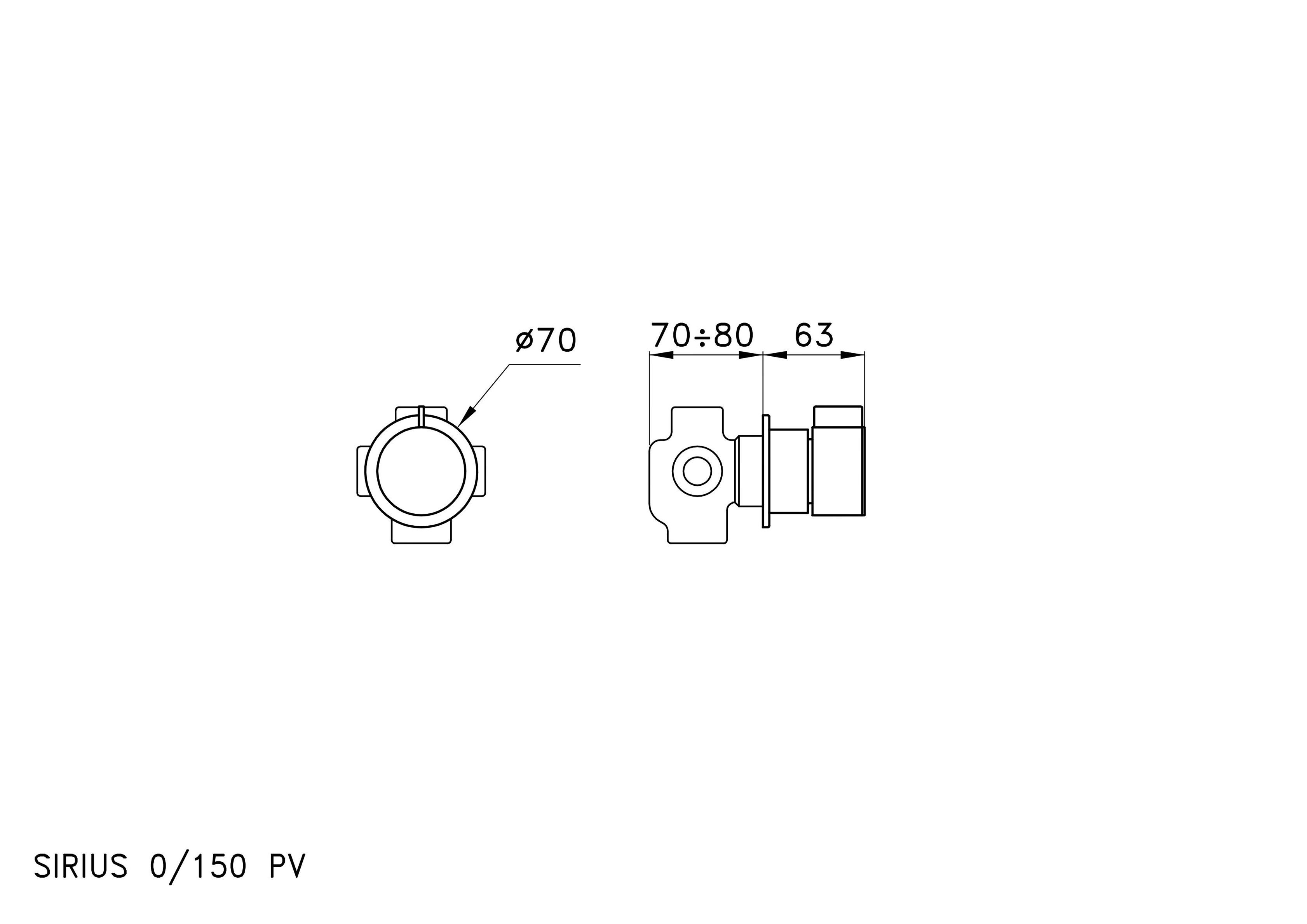 Ручной переключатель RUBINETTERIE STELLA ARCH-00130000 - Вид №1