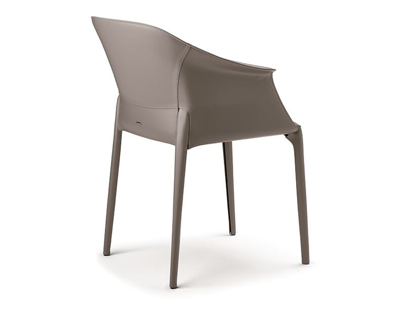 Кожаный стул с подлокотниками Cattelan italia ZULEIKA ARCH-00044205